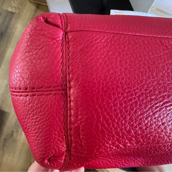 Coach  Lexy Shoulder bag Vibrant Pebble Leather EUC - Picture 10 of 12